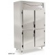 Refrigerador inox 4 portas GREP 4 P - Gelopar